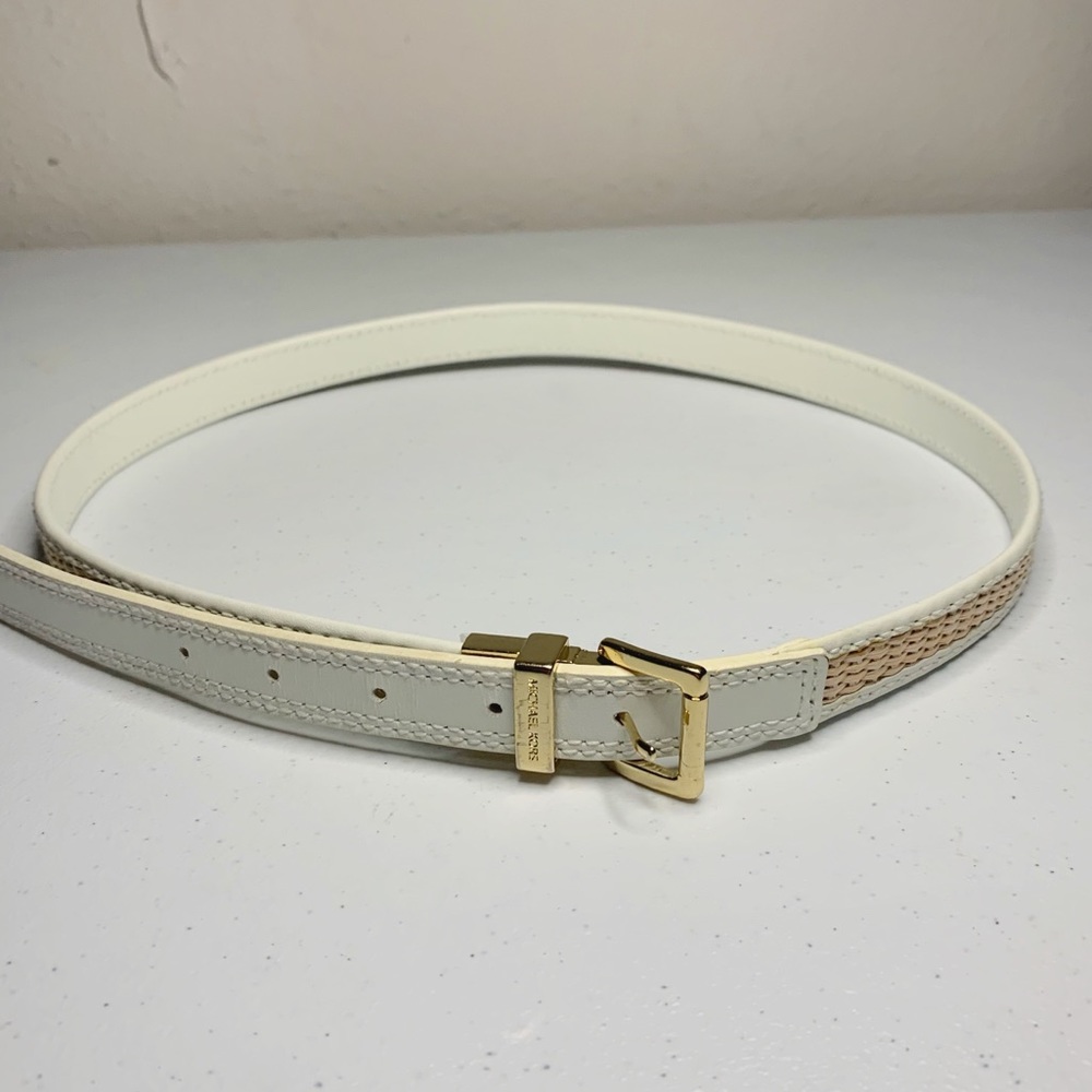 Michael Kors White Belt